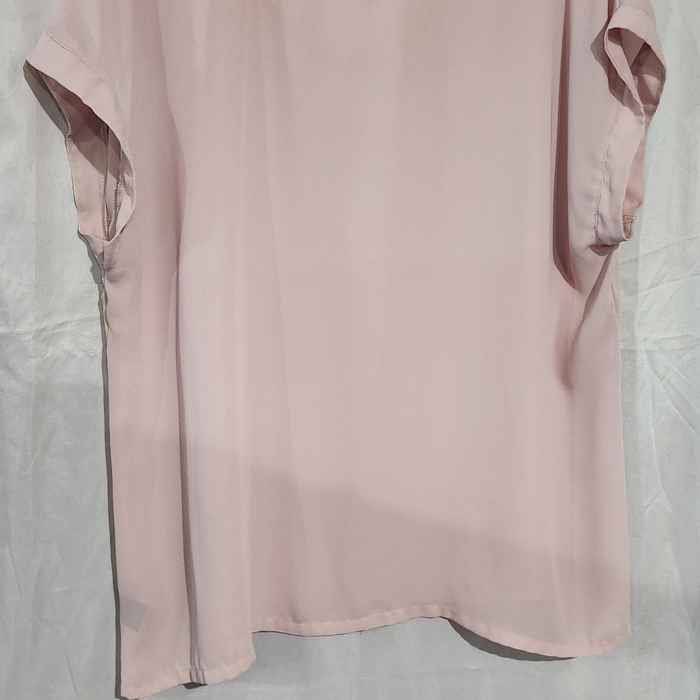 Worthington Dusty Rose Blouse